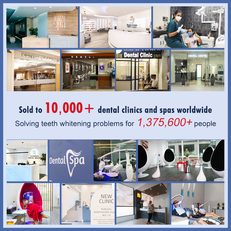 Professional Teeth Whitening Kits and Blue Light: The Best Way for Dentists to Whiten Teeth