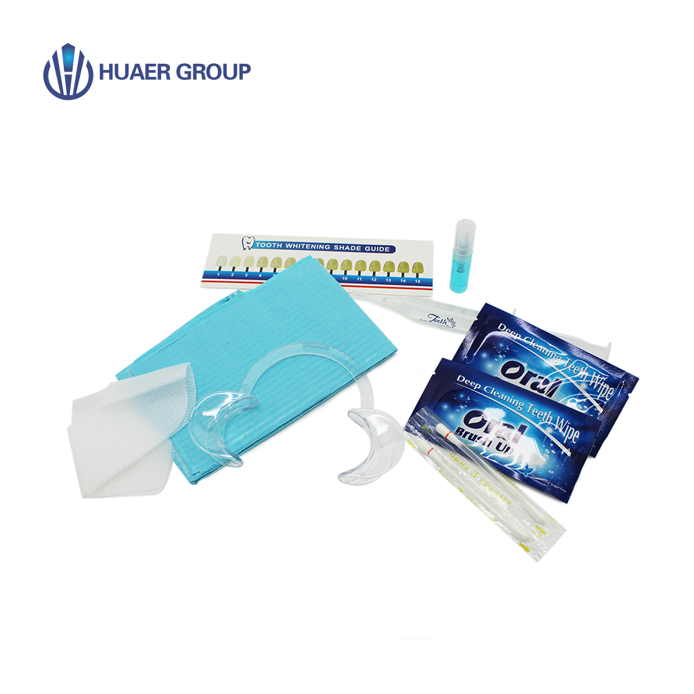 Zero-Peroxide Salon Teeth Whitening Kit With Syringe Gel Zero-Peroxide Salon Teeth Whitening Kit With Syringe Gel