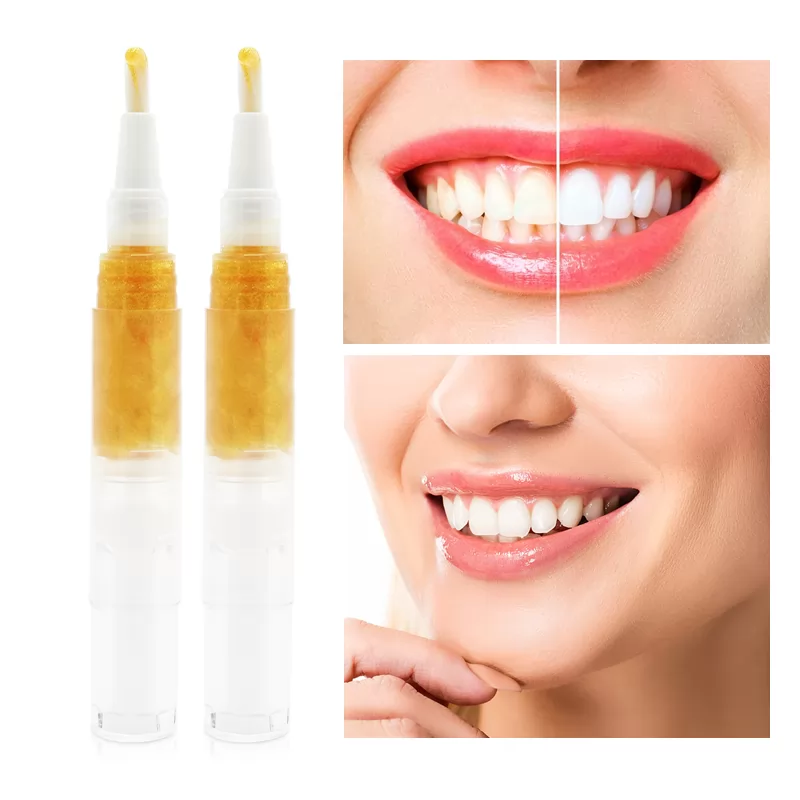 Sparkling Luxury 24k Gold 18%CP Teeth Whitening Gel Pen